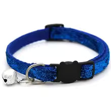 Collar Ajustable Colorido para Gatos con Campana